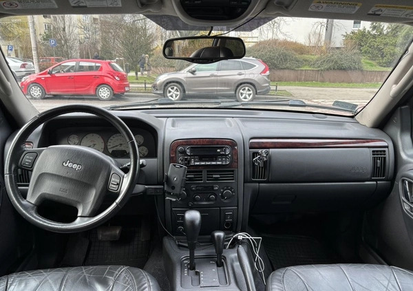 Jeep Grand Cherokee cena 28000 przebieg: 125413, rok produkcji 2002 z Warszawa małe 37